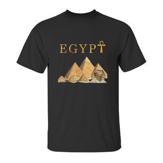 Pharaoh Ankh Pyramids Sphinx Egypt Tut Egyptian Gift Unisex T-Shirt | Favorety CA