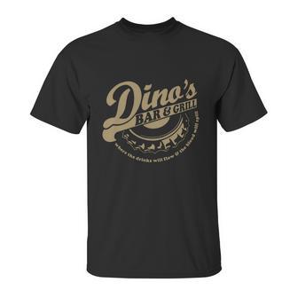 Phil Lynott Inspired Dinos Bar And Grill Unisex T-Shirt | Favorety