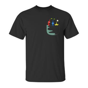 Pikmin Pocket Tee Unisex T-Shirt | Favorety DE