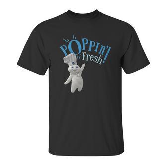 Pillsbury Doughboy Poppin Fresh Graphic Unisex T-Shirt | Favorety CA