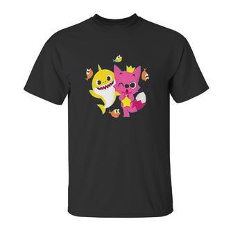 Pinkfong And Baby Shark Unisex T-Shirt | Favorety