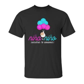 Playera Nina O Nino Latino Para Revelacion De Genero Bebe Unisex T-Shirt | Favorety AU