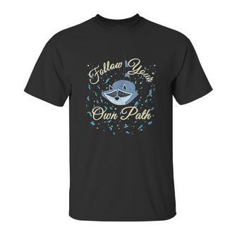 Pocahontas Meeko Follow Your Own Path Text Unisex T-Shirt | Favorety UK