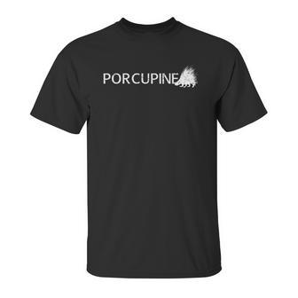 Porcupine Logo Unisex T-Shirt | Favorety AU