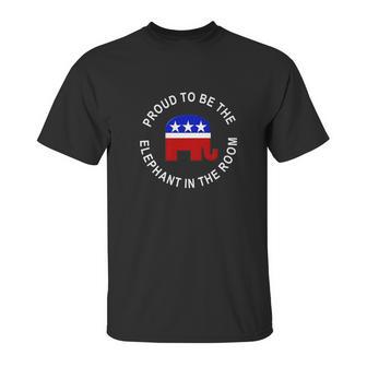 Proud To Be The Elephant In The Room M Unisex T-Shirt | Favorety