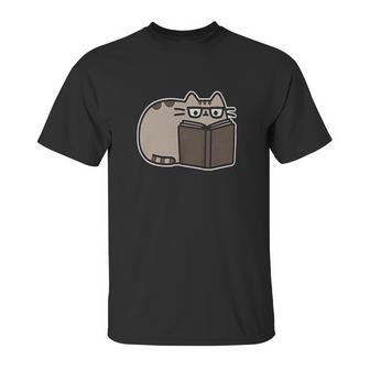 Pusheen The Cat Reading Juniors Unisex T-Shirt | Favorety UK