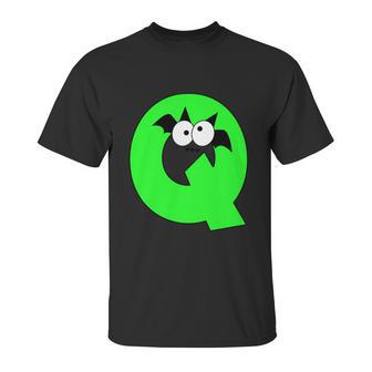 Q Name Charate Dracula Halloween Quote Unisex T-Shirt | Favorety CA