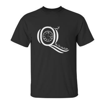 Qanon The Storm Is Coming Follow The White Rabbit Long Sleeve T-Shirt Unisex T-Shirt | Favorety DE