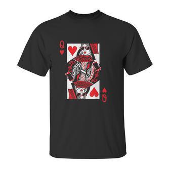 Queen Of Hearts Vintage Valentine Day Unisex T-Shirt | Favorety AU