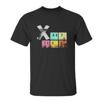 Radiology Xray Technologist Periodic Elements Table Unisex T-Shirt | Favorety