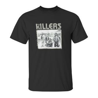 Real Swag Inc The Killers Band Photo Image Black Unisex T-Shirt | Favorety CA