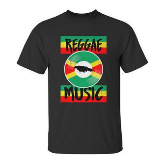 Reggae Music Jamaica Unisex T-Shirt | Favorety CA