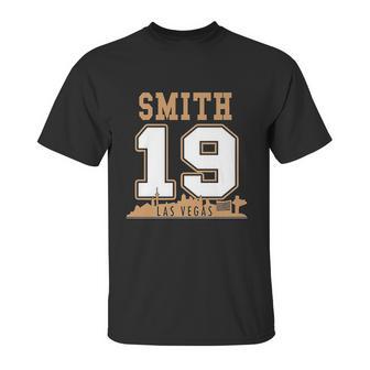 Reilly Smith No 19 Las Vegas Golden Knights Unisex T-Shirt | Favorety UK