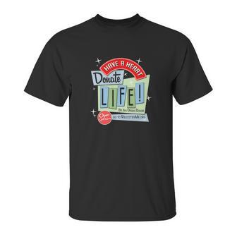 Retro Donate Life Unisex T-Shirt | Favorety UK