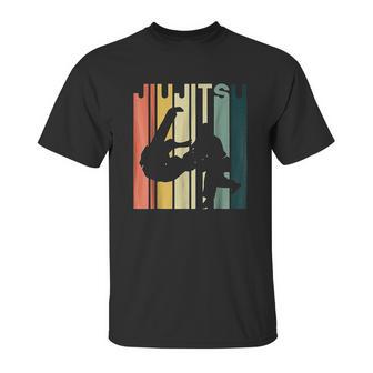 Retro Vintage Bjj Martial Arts Jiu Jitsu Unisex T-Shirt | Favorety CA