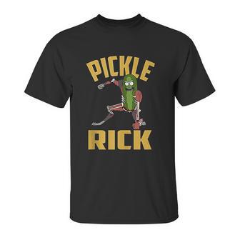 Rick And Morty Pickle Rick Ground Punch Unisex T-Shirt | Favorety