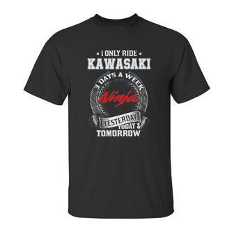 Only Ride Kawasaki Ninjia Unisex T-Shirt | Favorety AU