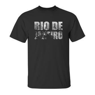 Rio De Janeiro Brazil Cityscape Unisex T-Shirt | Favorety CA