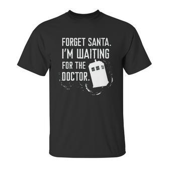 Ripple Junction Doctor Who Adult Forget Santa Light Weight Crew Unisex T-Shirt | Favorety AU