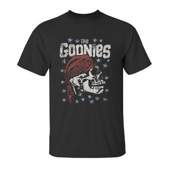 Ripple Junction Goonies Adult Side Skull Light Weight Unisex T-Shirt | Favorety