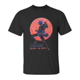 Ripple Junction One Piece Luffy D Monkey Pose Adult Unisex T-Shirt | Favorety