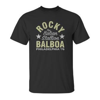 Rocky Italian Stallion 1976 Charcoal Hoody Unisex T-Shirt | Favorety UK