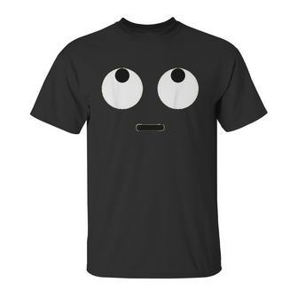 Rolling Eyes Face Eye Roll Emojis Emoticon Halloween Unisex T-Shirt | Favorety DE