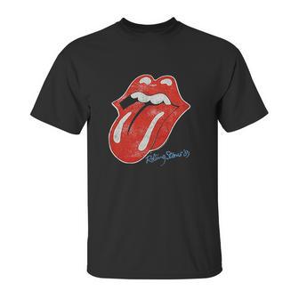 Rolling Stones The 89’ Distressed Print Tongue Unisex T-Shirt | Favorety CA