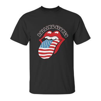 The Rolling Stones Usa Tongue Unisex T-Shirt | Favorety DE