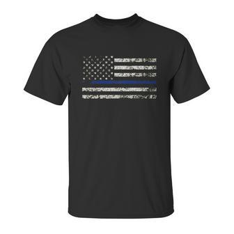 Rothco Thin Blue Line Unisex T-Shirt | Favorety AU