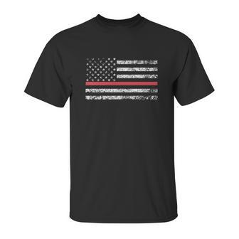 Rothco Thin Red Line Unisex T-Shirt | Favorety DE