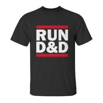 Run Dungeons And Dragons T-Shirt Unisex T-Shirt | Favorety UK