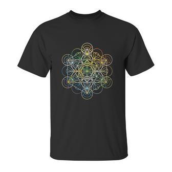 Sacred Geometry Chakra Colors Unisex T-Shirt | Favorety CA