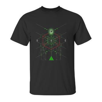 Sacred Geometry Kemetic Spirituality Heru Unisex T-Shirt | Favorety AU