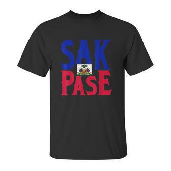 Sak Pase | Cute Haitian Creole Pride Unisex T-Shirt | Favorety CA