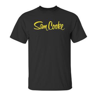 Sam Cooke Print Design Unisex T-Shirt | Favorety UK