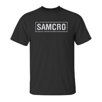 Samcro Distressed Unisex T-Shirt | Favorety