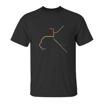 San Francisco Bart Bay Area Train Unisex T-Shirt | Favorety UK