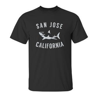 San Jose California Shark Ca Souvneirs Unisex T-Shirt | Favorety