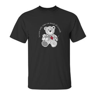 Scp2295 The Bear With A Heart Of Patchwork Scp Unisex T-Shirt | Favorety CA