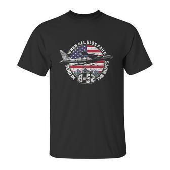 Send In The Buffs | B-52 Stratofortress Bomber Vintage Unisex T-Shirt | Favorety UK