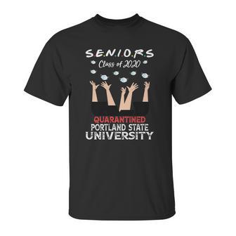 Senior Class Of 2020 Graduation Social Distancing Portland State University 2020 Unisex T-Shirt | Favorety UK