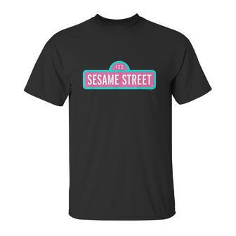 Sesame Street Pink Unisex T-Shirt | Favorety