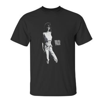 Shania Twain Black & White Unisex T-Shirt | Favorety CA