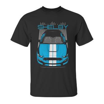 Shelby Gt350 Grabber Blue Unisex T-Shirt | Favorety UK