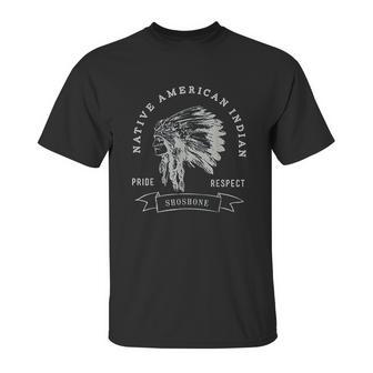 Shoshone Tribe Native American Indian Pride Respect Unisex T-Shirt | Favorety CA