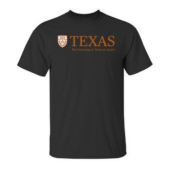 Simple Logo University Of Texas Austin 2020 Unisex T-Shirt | Favorety AU