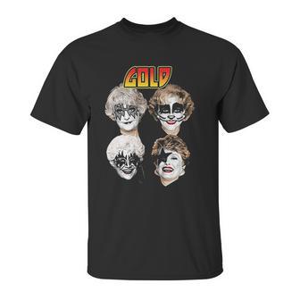 Sitcom Kiss Golden Girls Rock Music Parody Funny Mashup Serie Tv Funny Unisex T-Shirt | Favorety CA