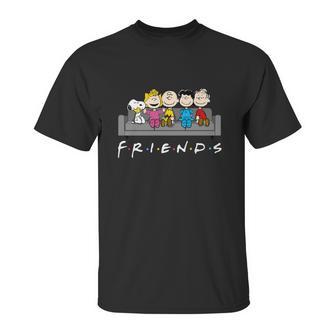 Snoopy Friends Tv Show Unisex T-Shirt | Favorety UK