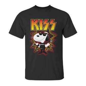 Snoopy Kiss Band Unisex T-Shirt | Favorety UK